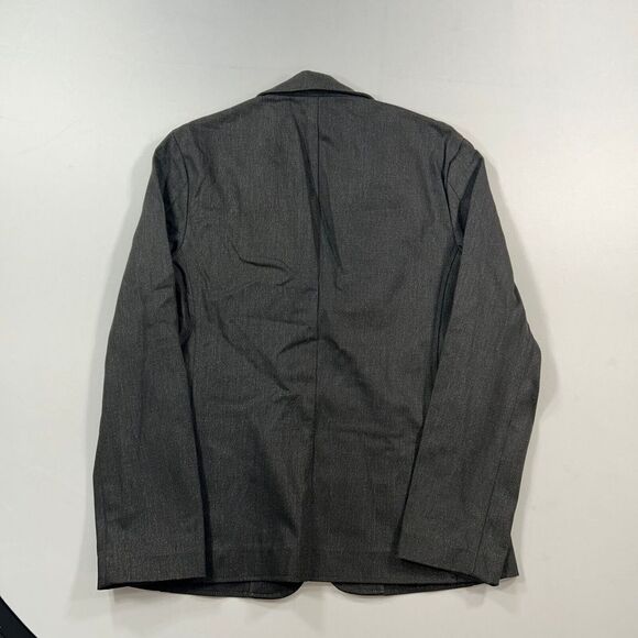 Calvin Klein Denim Sport Coat Men Medium Charcoal Jean Jacket Western Cowboy NEW - Picture 3 of 12